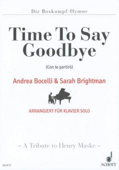 Time to Say Goodbye 