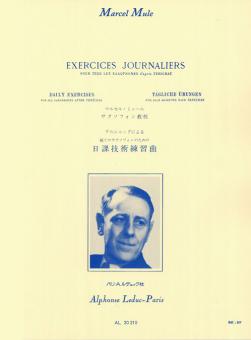 Exercises Journaliers Pour Saxophones 