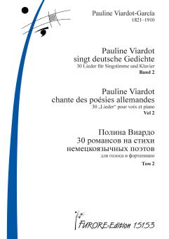 Pauline Viardot singt deutsche Gedichte 2 (9 Lieder auf Texte von Eduard Mörike) 