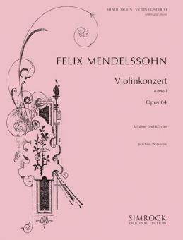 Violin Concerto In E Minor Op. 64 