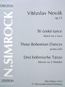 Three Bohemian Dances Op.15 
