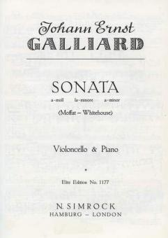 Sonata In A Minor 
