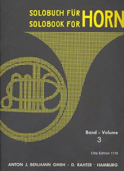 Solobook For Horn Vol. 3 