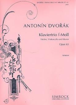 Piano Trio In F Minor Op. 65 Standard