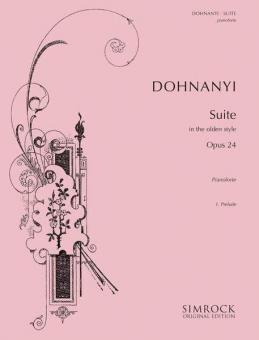 Suite in The Olden Style Op. 24 