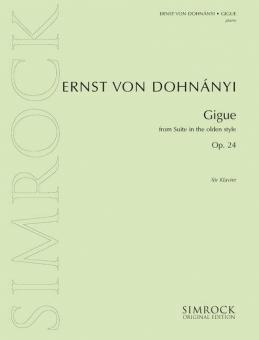 Suite in The Olden Style Op. 24 Standard
