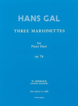 Three Marionettes Op. 74 