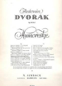 Humoresque Op. 101/7 