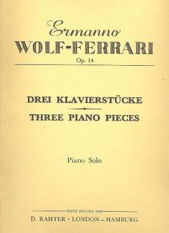 Three Piano Pieces Op. 14 