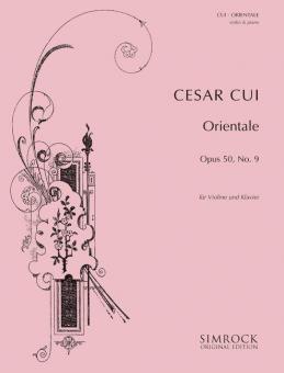 Orientale op. 50/9 