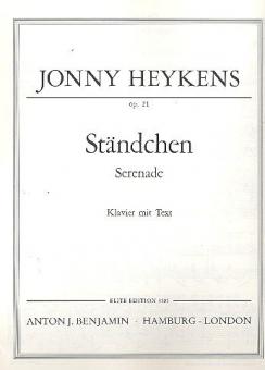 Serenade Op. 21 