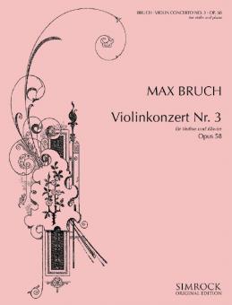 Violin Concerto 3 in D Minor Op. 58 
