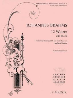 12 Waltzes Op. 39 