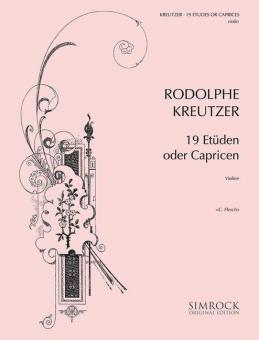 19 Studies Or Caprices 
