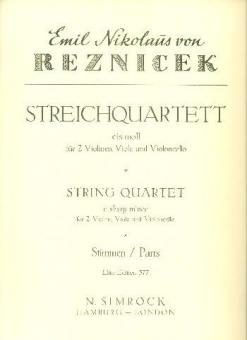 String Quartet in C# Minor 
