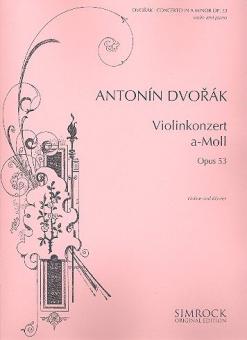 Violin Concerto In A Minor Op. 53 