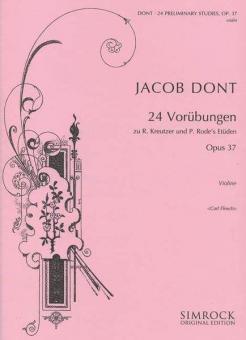 24 Exercises Preparatory Op. 37 