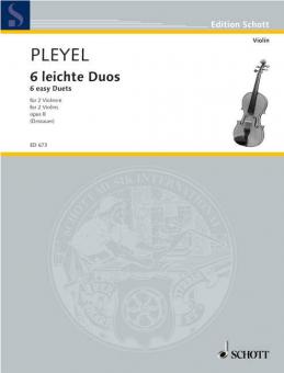 6 easy Duets Op. 8 Standard
