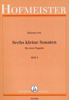 6 kleine Sonaten Heft 2 