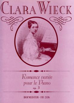 Romance variée op. 3 