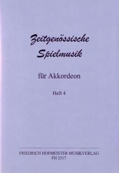 Zeitgenössische Spielmusik Heft 4 