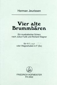 4 alte Brummbären 