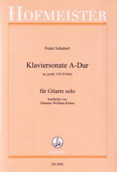 Klaviersonate A-Dur op. posth. 120 (D664) 
