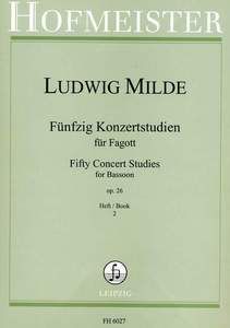 50 Concert Studys op. 26 Vol. 2 