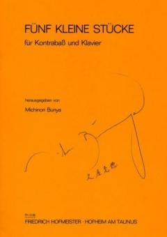 5 kleine Stücke für Kontrabass und Klavier 