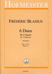6 Duos für 2 Fagotte Teil 1 