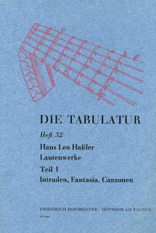 Lautenwerke, 1615, Teil 2 32 