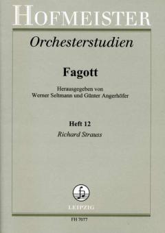 Orchestra Studies: Basson Vol. 12 
