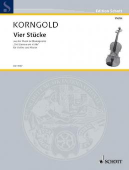 Vier Stücke op. 11 Standard