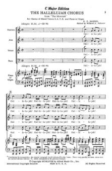 Hallelujah Chorus in C Major Download