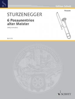 6 Posaunentrios alter Meister Standard
