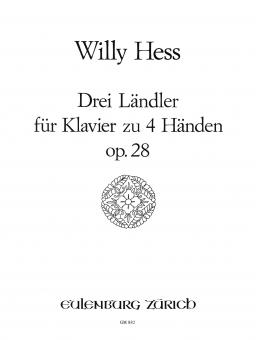 3 Ländler op. 28 
