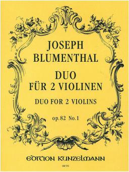 Duo for 2 violins Op. 82 No. 1 