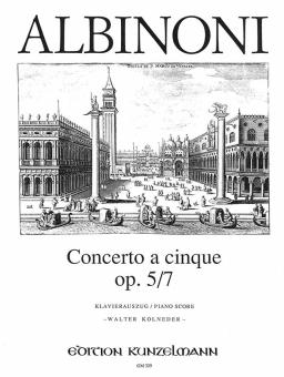 Concerto Op. 5/7 in D minor 