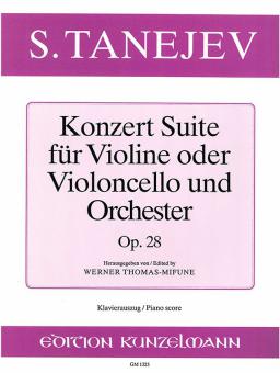 Concert Suite for Violin (Cello) 