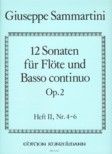 6 Sonatas Op. 2 for Flute and Basso continuo, Vol. 2 