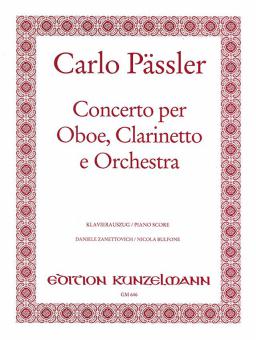 Concerto for oboe, clarinet & orchestra 