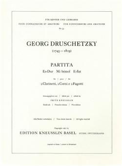 Partita in E flat major 