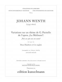 Variations on a theme of Paisiello 