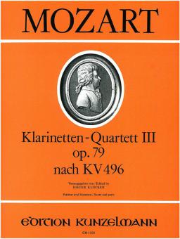 Clarinet Quartet in F Major Op. 79 