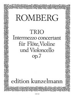 Trio, Op.7, 'Intermezzo concertant' 