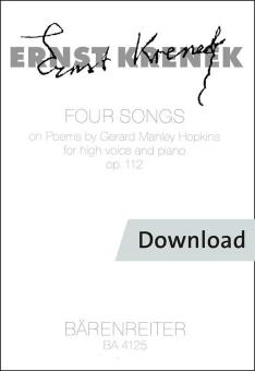 4 Canciones op. 112 