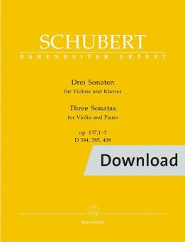 3 Sonatas (Sonatinas) op. post. 137 Download
