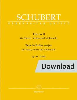Trío en si bemol mayor op. 99 D 898 Download