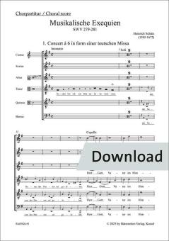 Musical Exequien SWV 279-281 Download