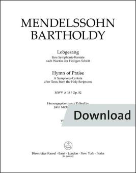 Cántico op. 52 MWV A 18 Download